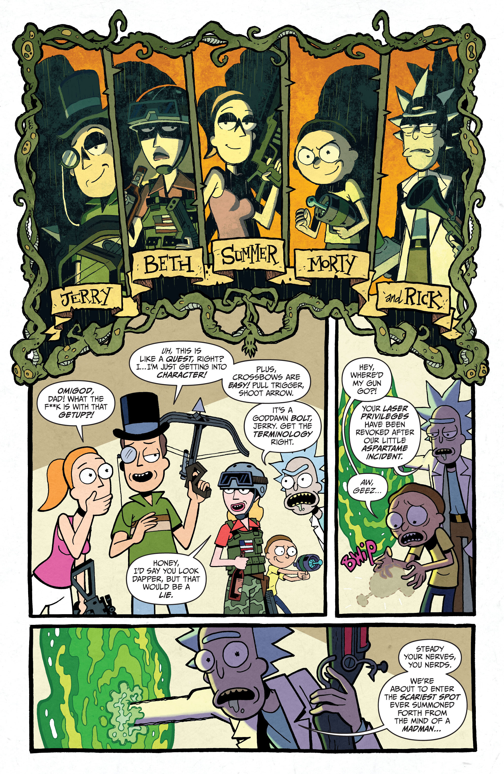 Read online Rick and Morty: vs. Cthulhu comic -  Issue # TPB - 13