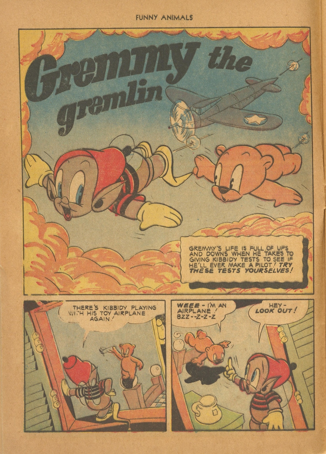 Read online Fawcett's Funny Animals comic -  Issue #12 - 14