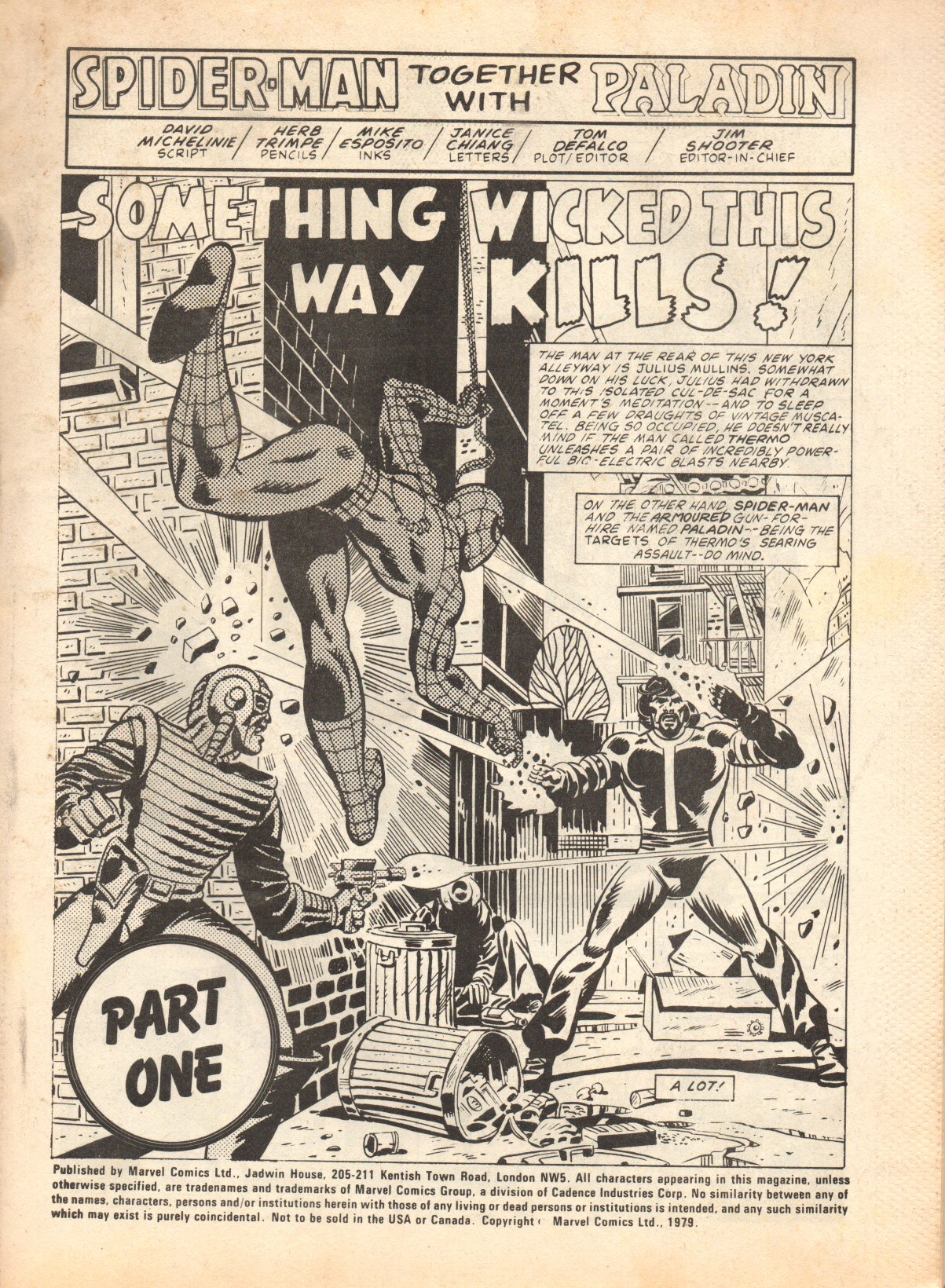 Read online Spider-Man Special comic -  Issue #1981W - 3