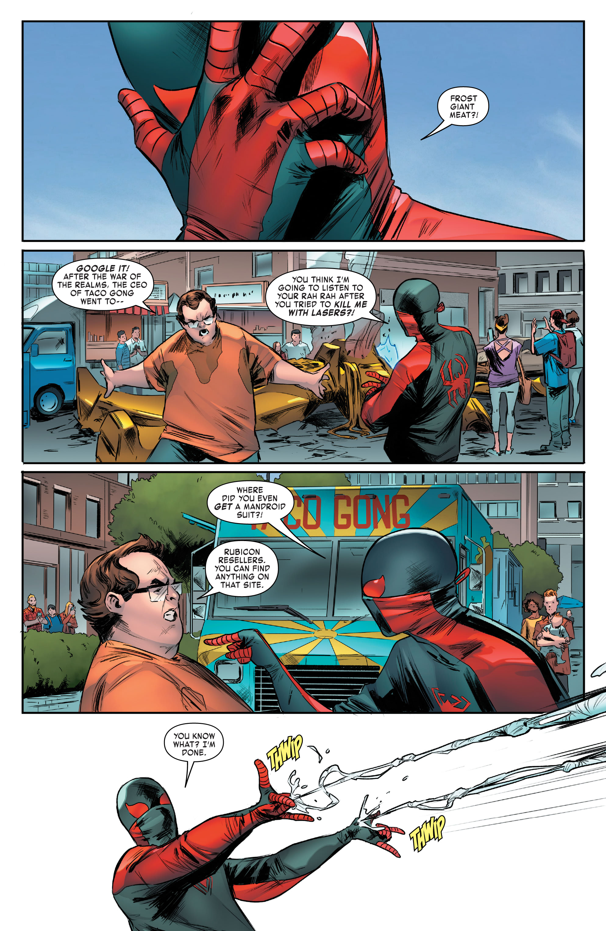 Read online Miles Morales: Spider-Man By Saladin Ahmed Omnibus comic -  Issue # TPB (Part 8) - 51