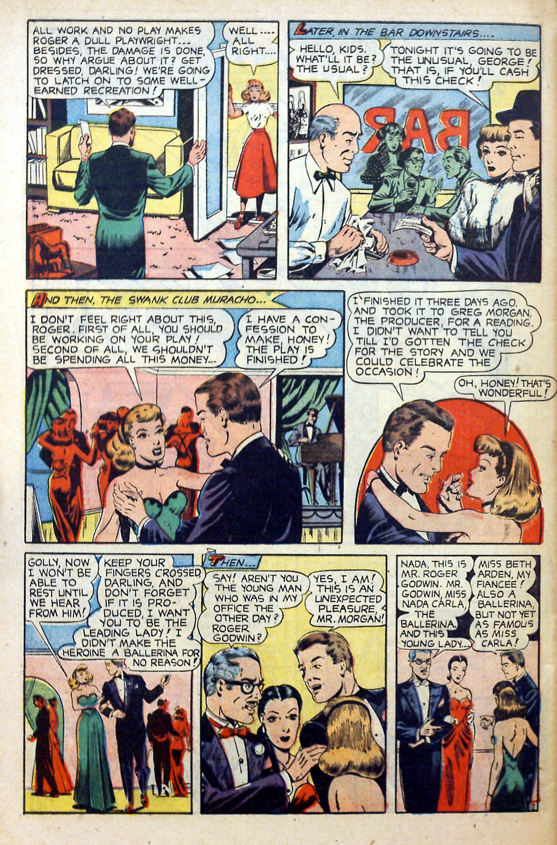 Read online Glamorous Romances comic -  Issue #73 - 28