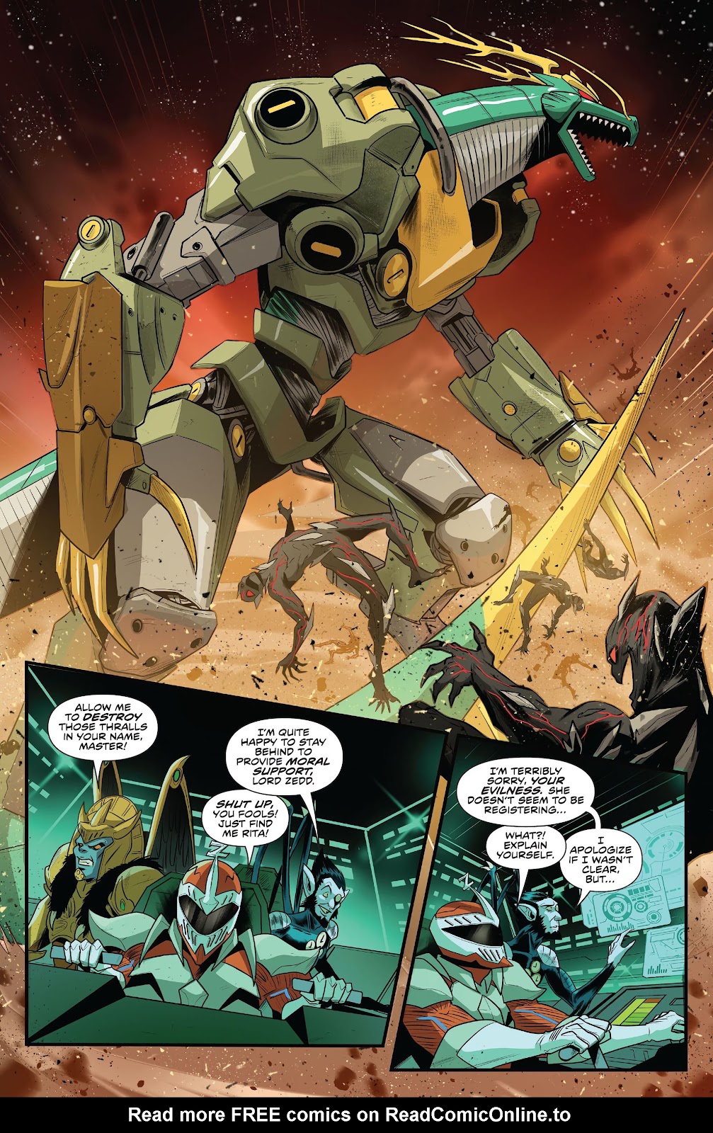 Mighty Morphin Power Rangers issue 110 - Page 21