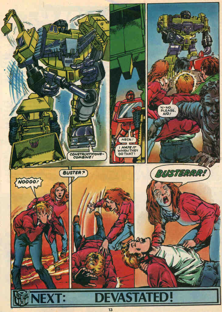 Read online The Transformers (UK) comic -  Issue #61 - 12
