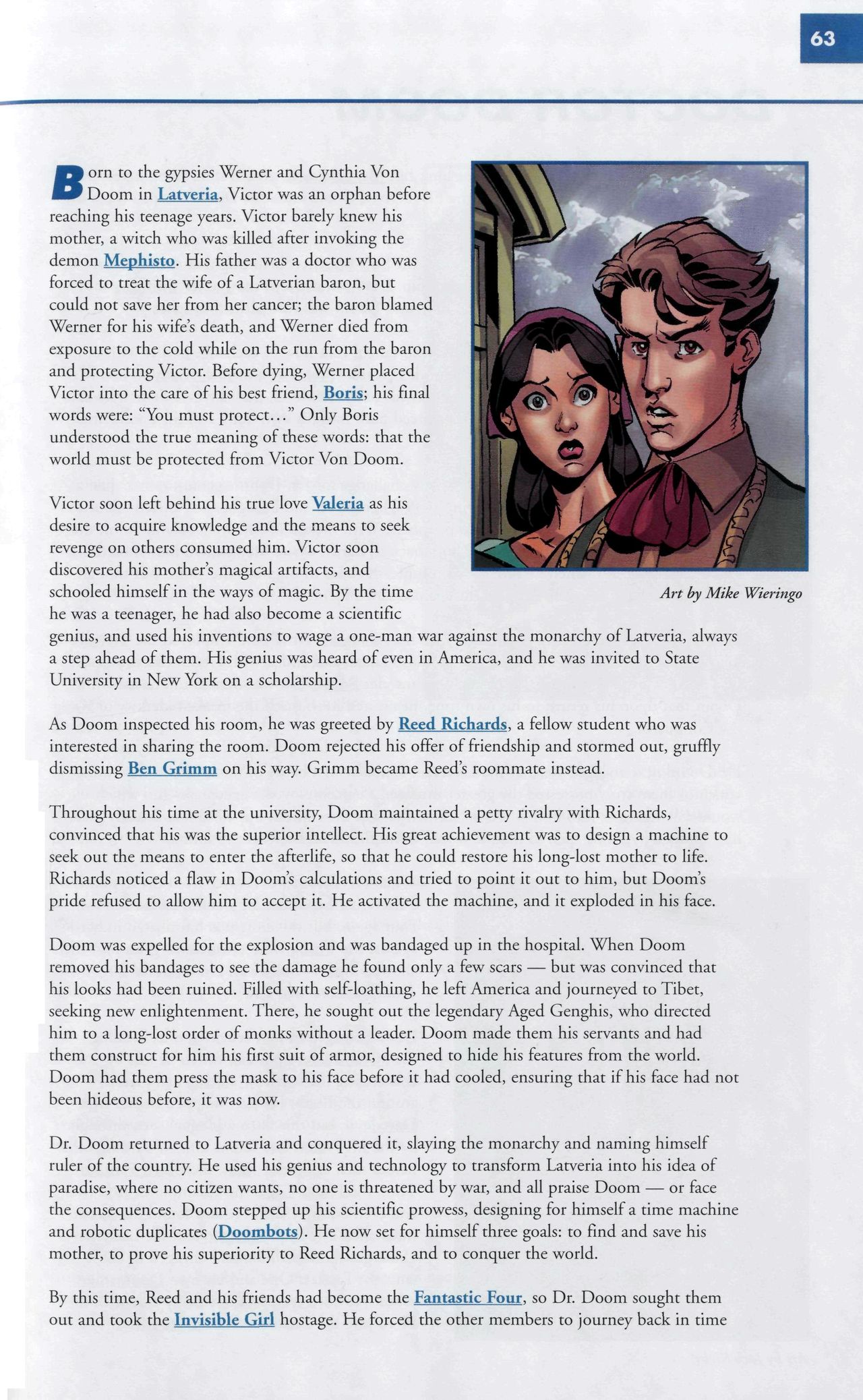 Read online Marvel Encyclopedia comic -  Issue # TPB 6 - 66