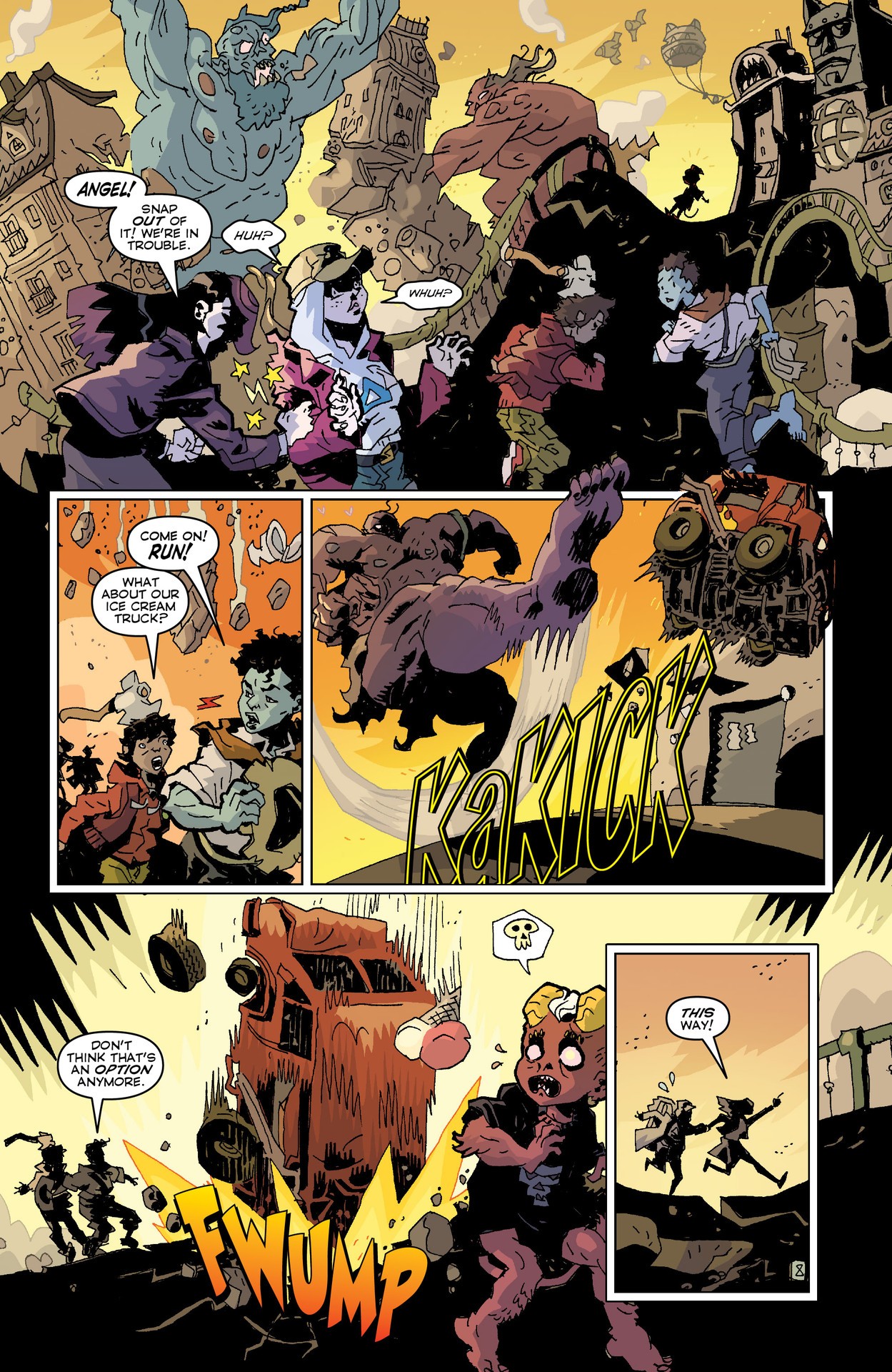 Read online In Hell We Fight! comic -  Issue #4 - 8