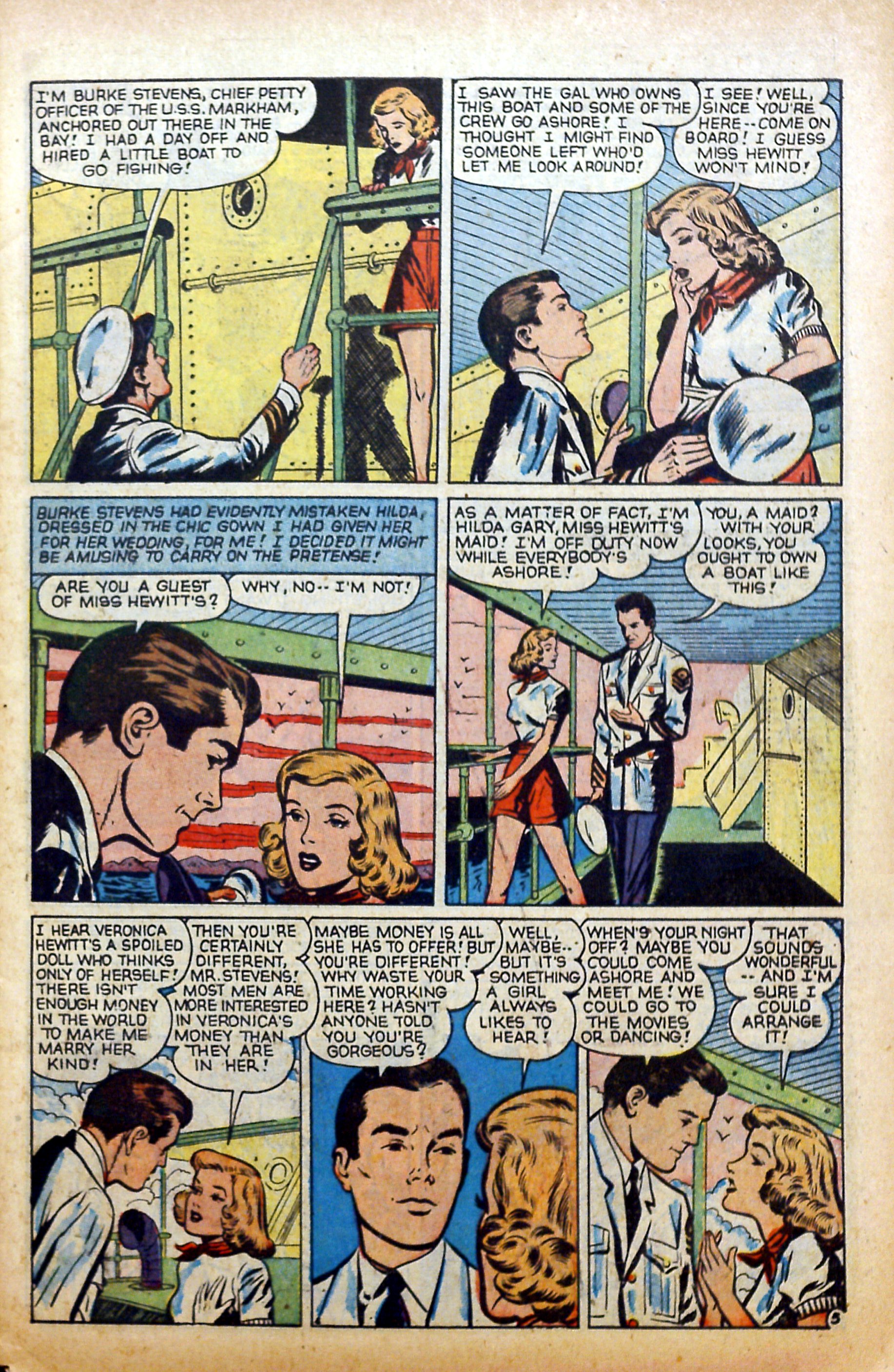 Read online Glamorous Romances comic -  Issue #70 - 7