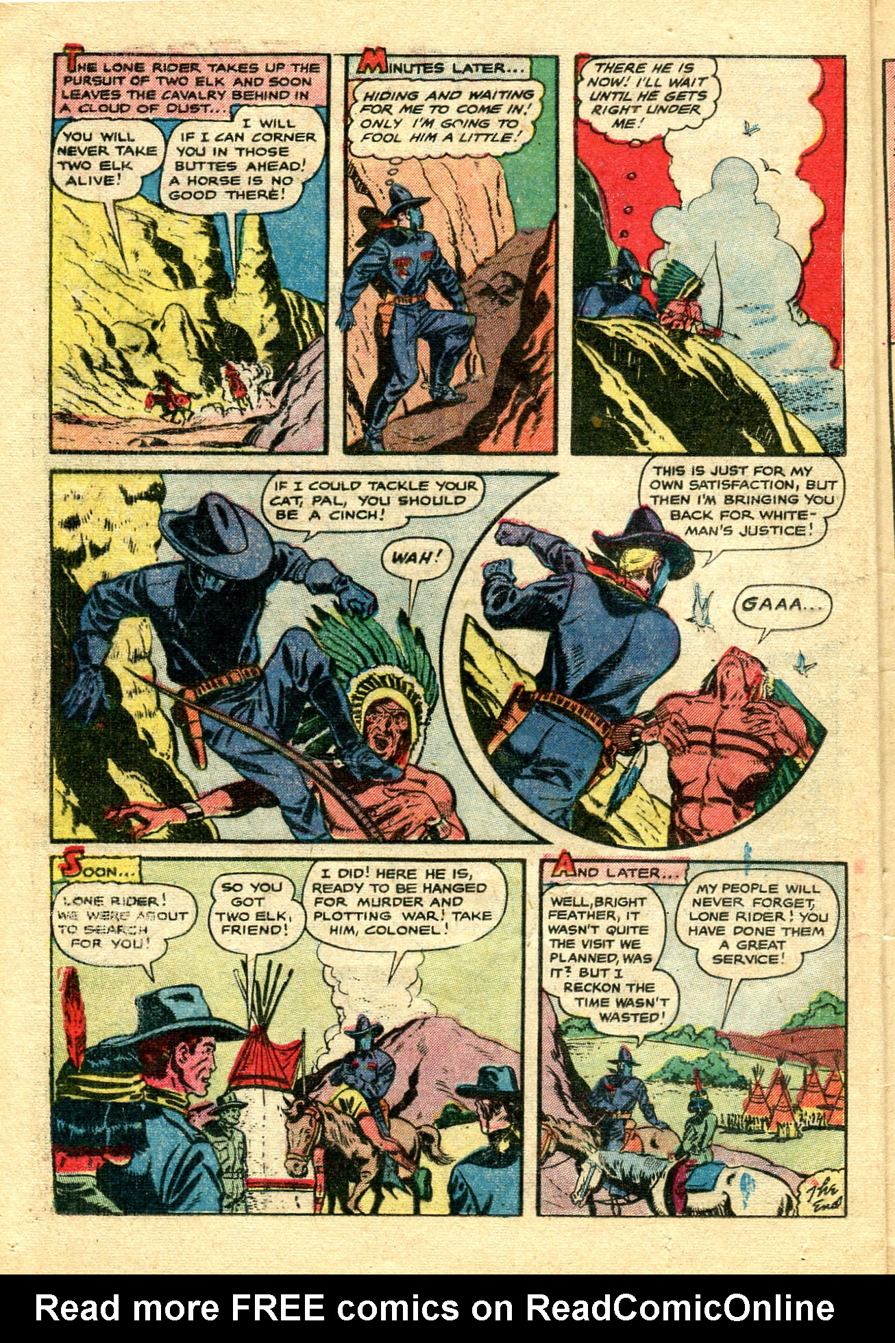 Read online The Lone Rider comic -  Issue #20 - 12