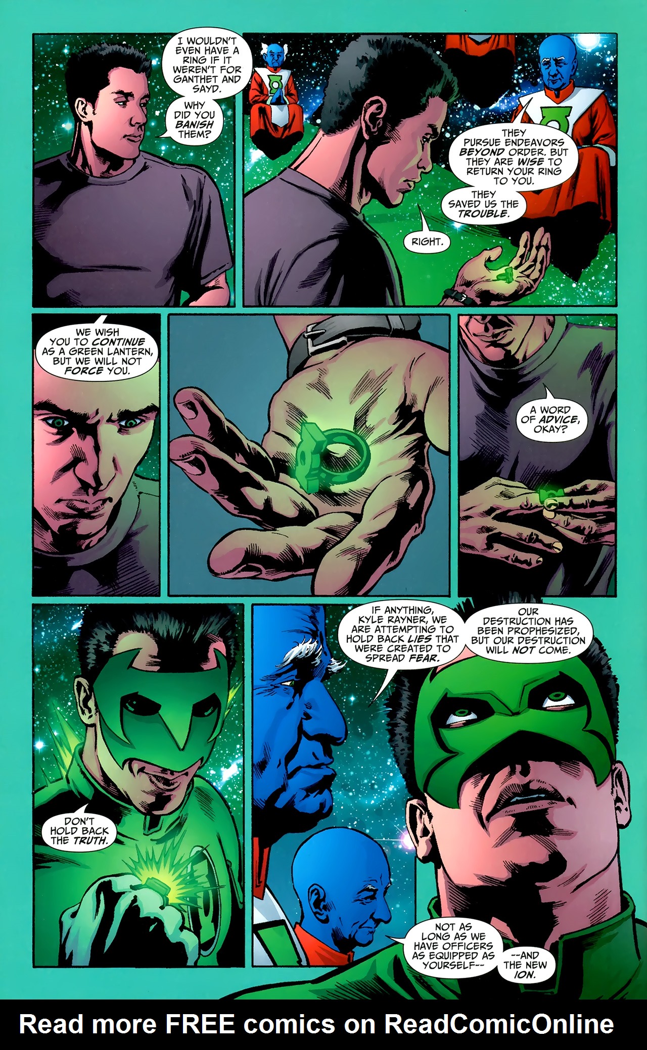 Read online Tales of the Sinestro Corps: Ion comic -  Issue # Full - 4