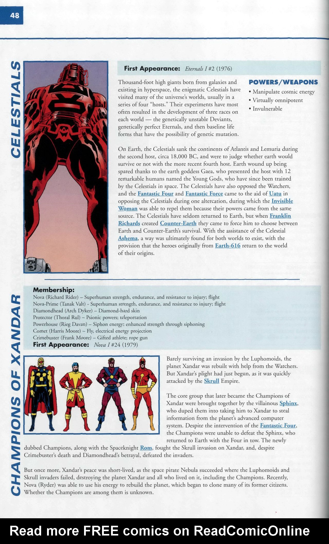 Read online Marvel Encyclopedia comic -  Issue # TPB 6 - 51