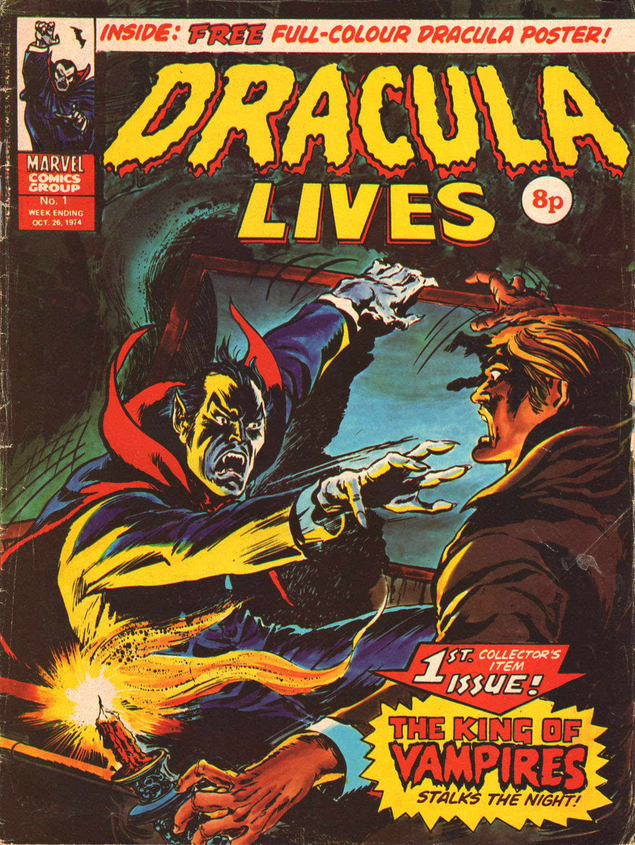 Read online Dracula Lives (1974) comic -  Issue #1 - 1