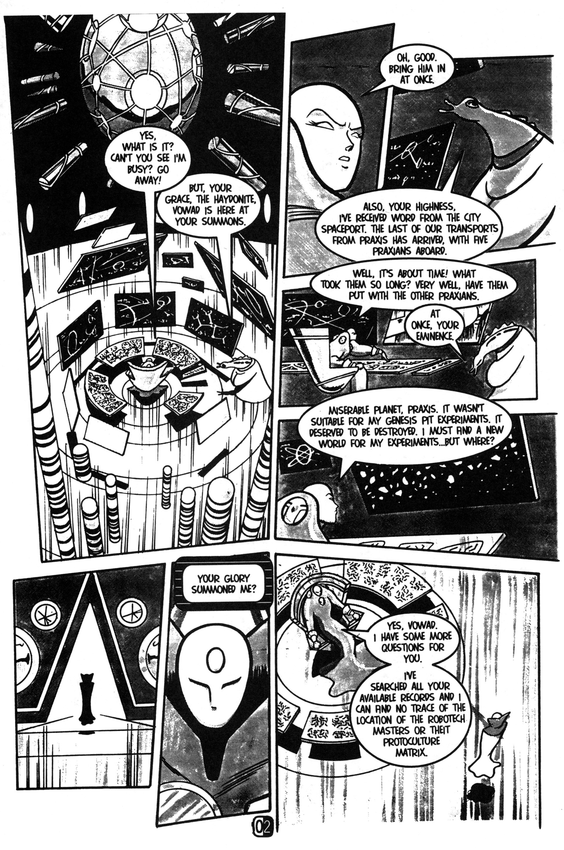Read online Robotech: Cyber World - Secrets of Haydon IV comic -  Issue # Full - 4