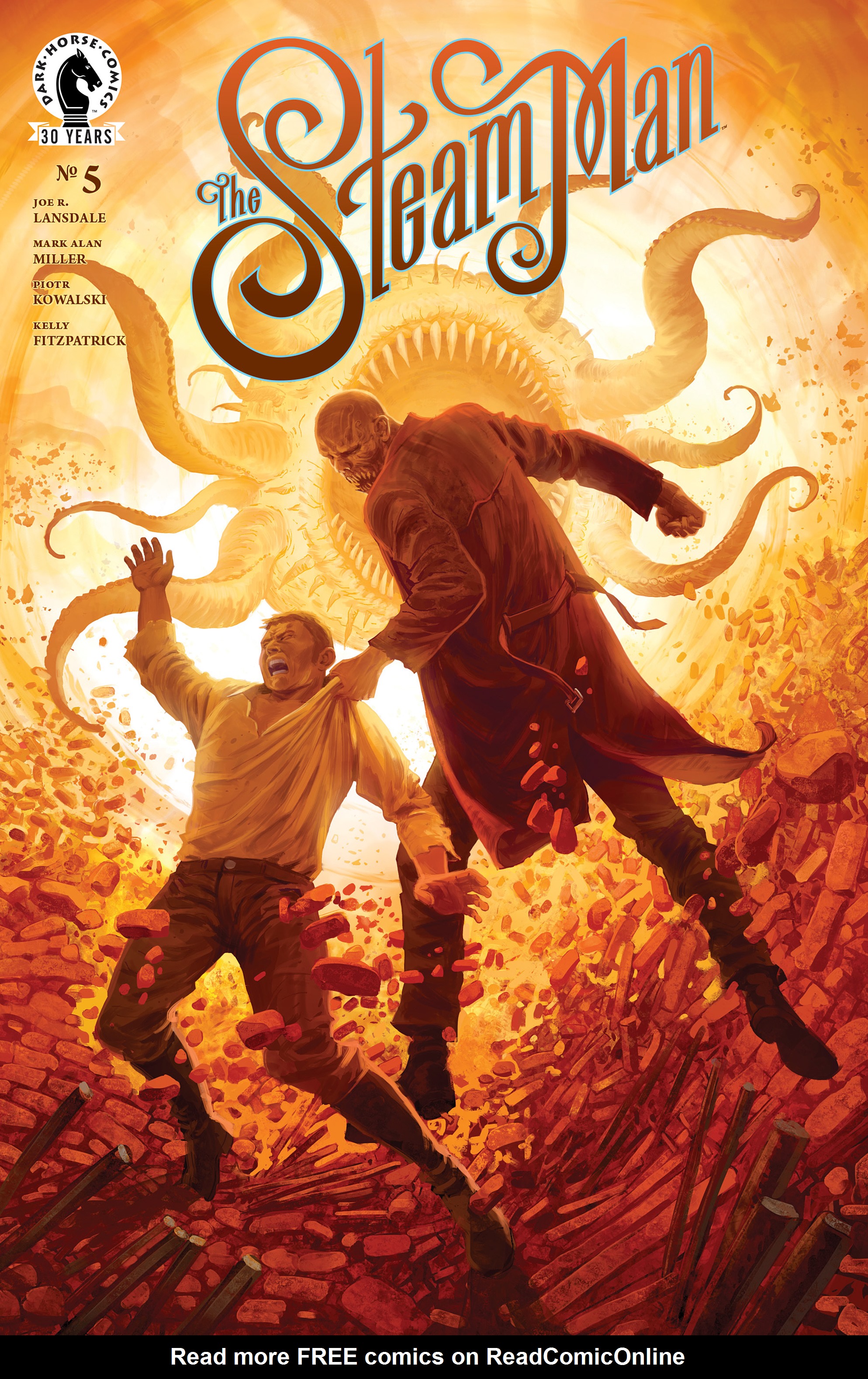 Read online The Steam Man comic -  Issue #5 - 1