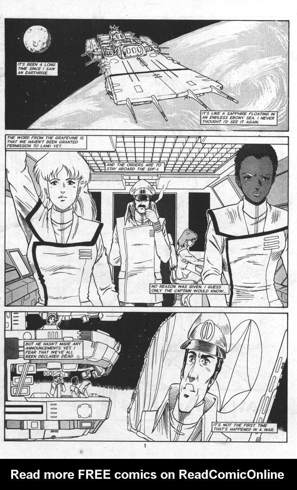 Read online Robotech: Macross Missions, Destroid comic -  Issue # Full - 3