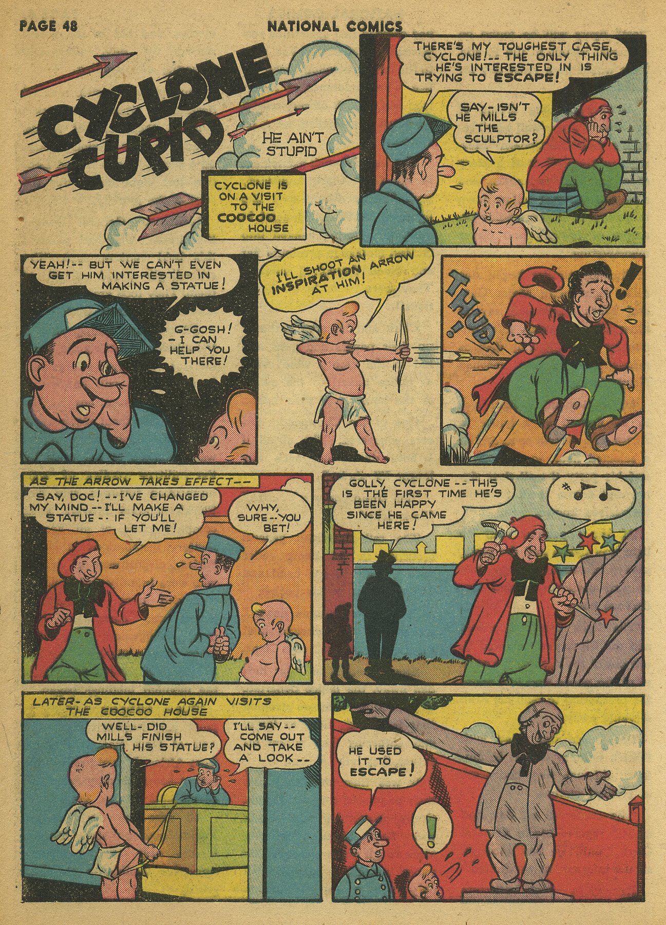 Read online National Comics comic -  Issue #31 - 50