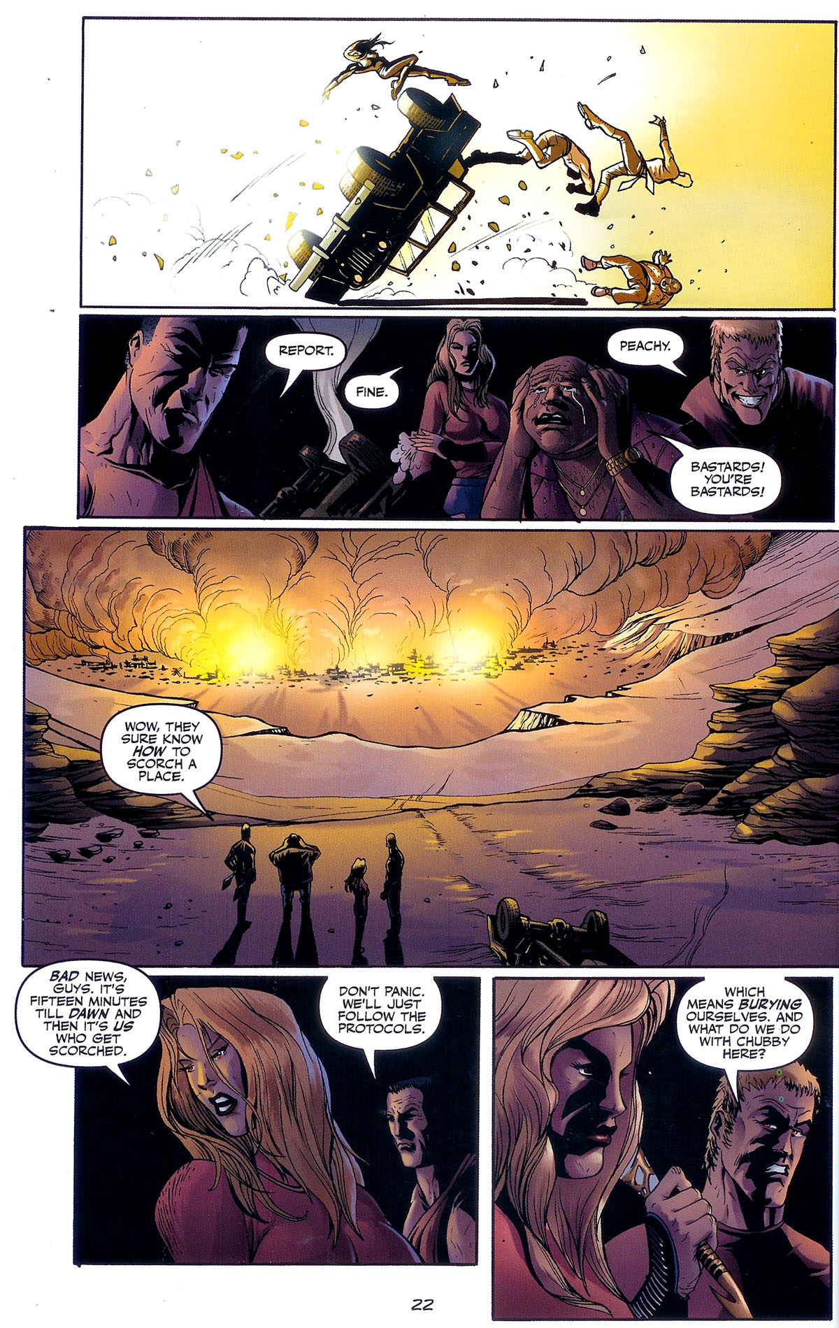 Read online CVO: Covert Vampiric Operations - African Blood comic -  Issue #3 - 23