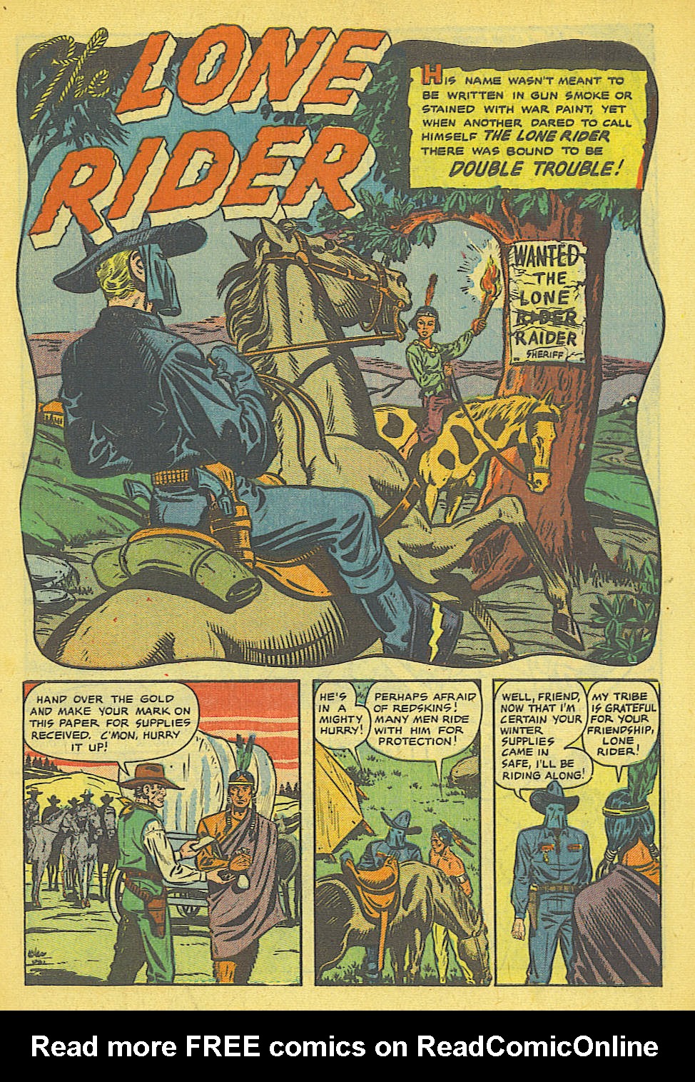 Read online The Lone Rider comic -  Issue #1 - 3