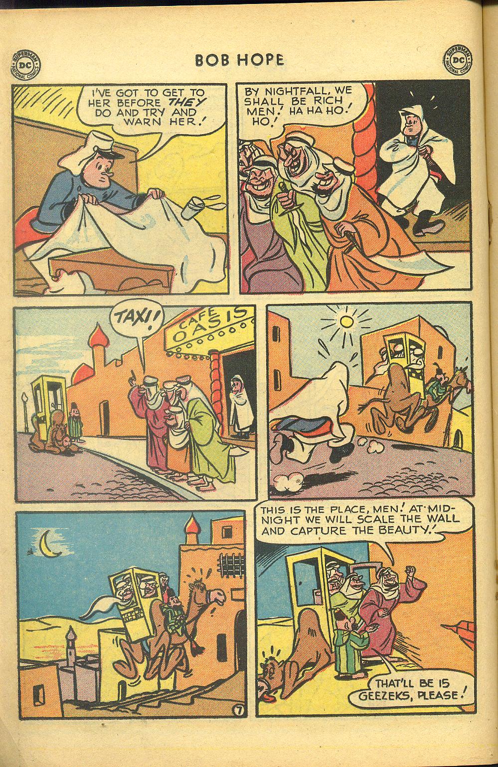 Read online The Adventures of Bob Hope comic -  Issue #10 - 20