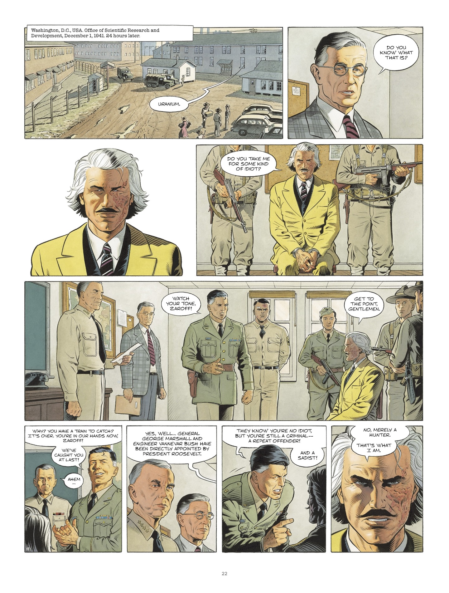 Read online Zaroff comic -  Issue # TPB 2 - 23