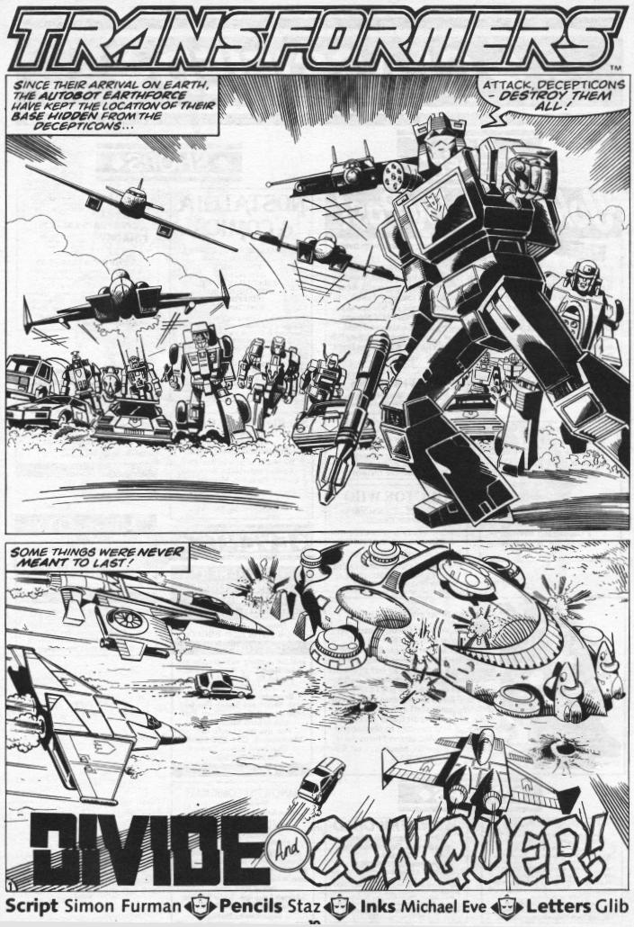 Read online The Transformers (UK) comic -  Issue #279 - 7