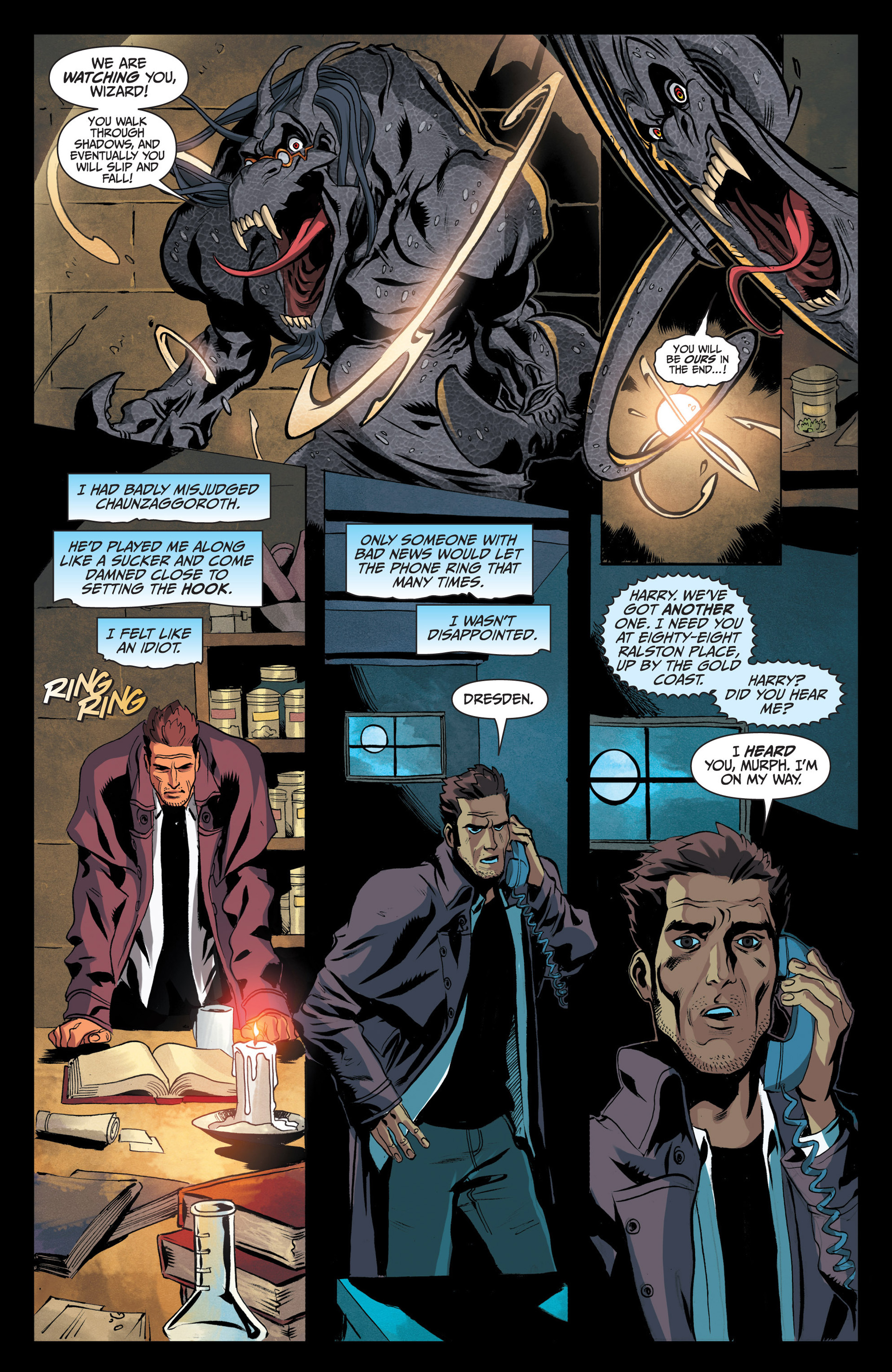 Read online Jim Butcher's The Dresden Files: Fool Moon comic -  Issue #3 - 12