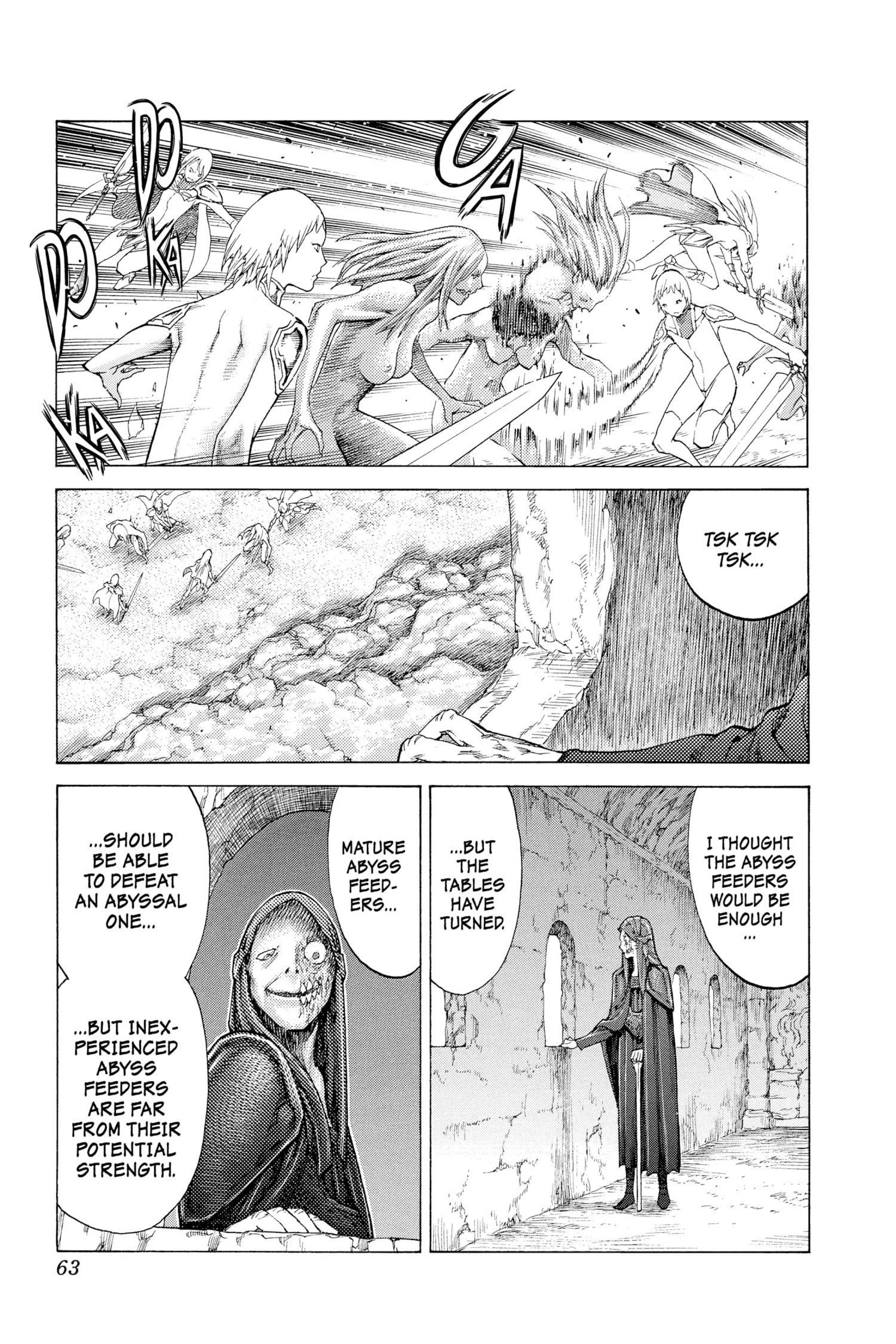 Read online Claymore comic -  Issue #21 - 58