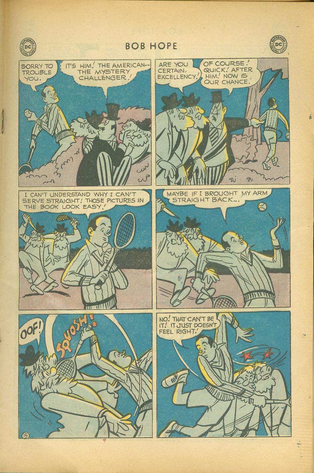 Read online The Adventures of Bob Hope comic -  Issue #56 - 19