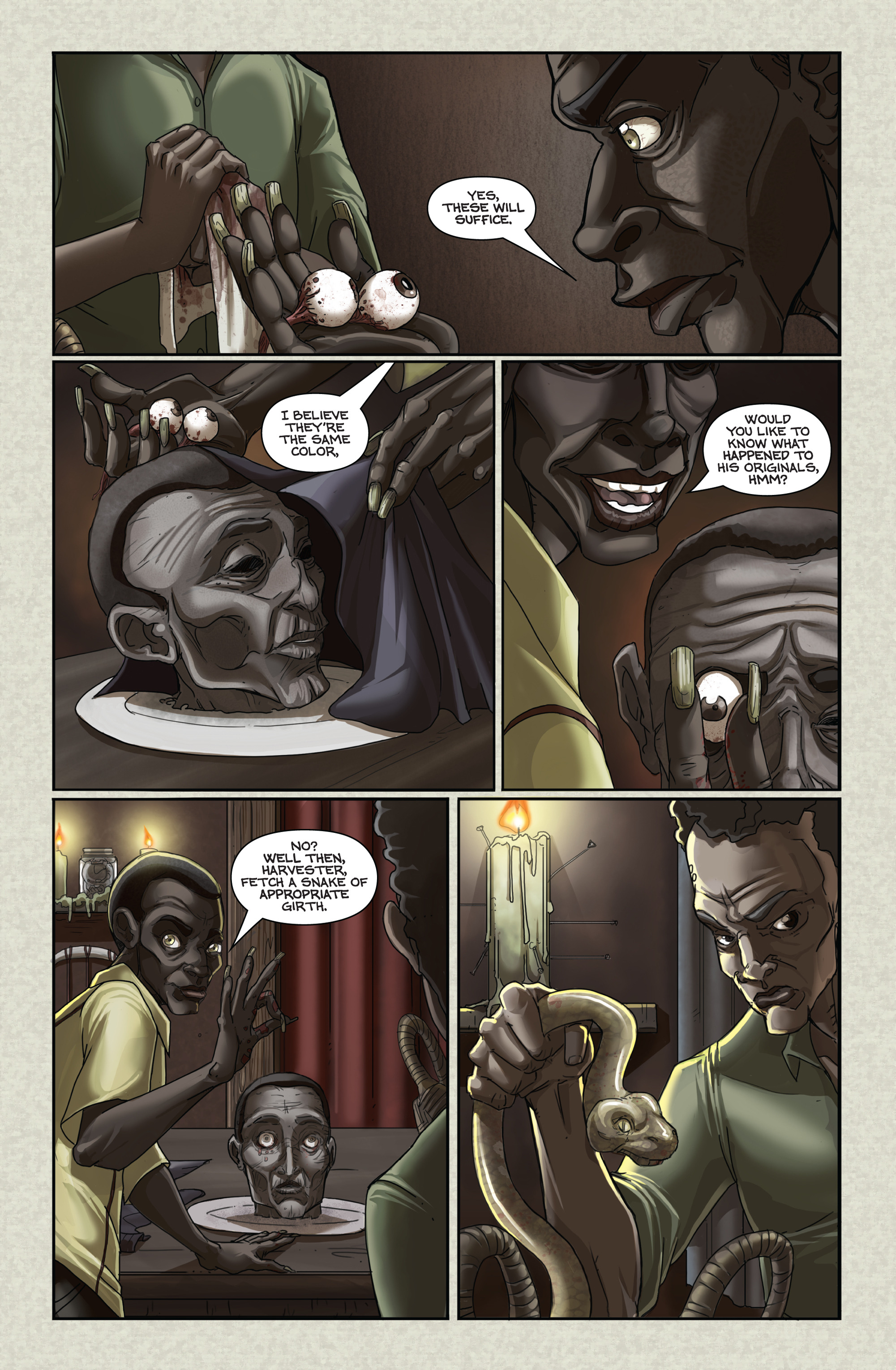 Read online Flesh of White comic -  Issue #2 - 8