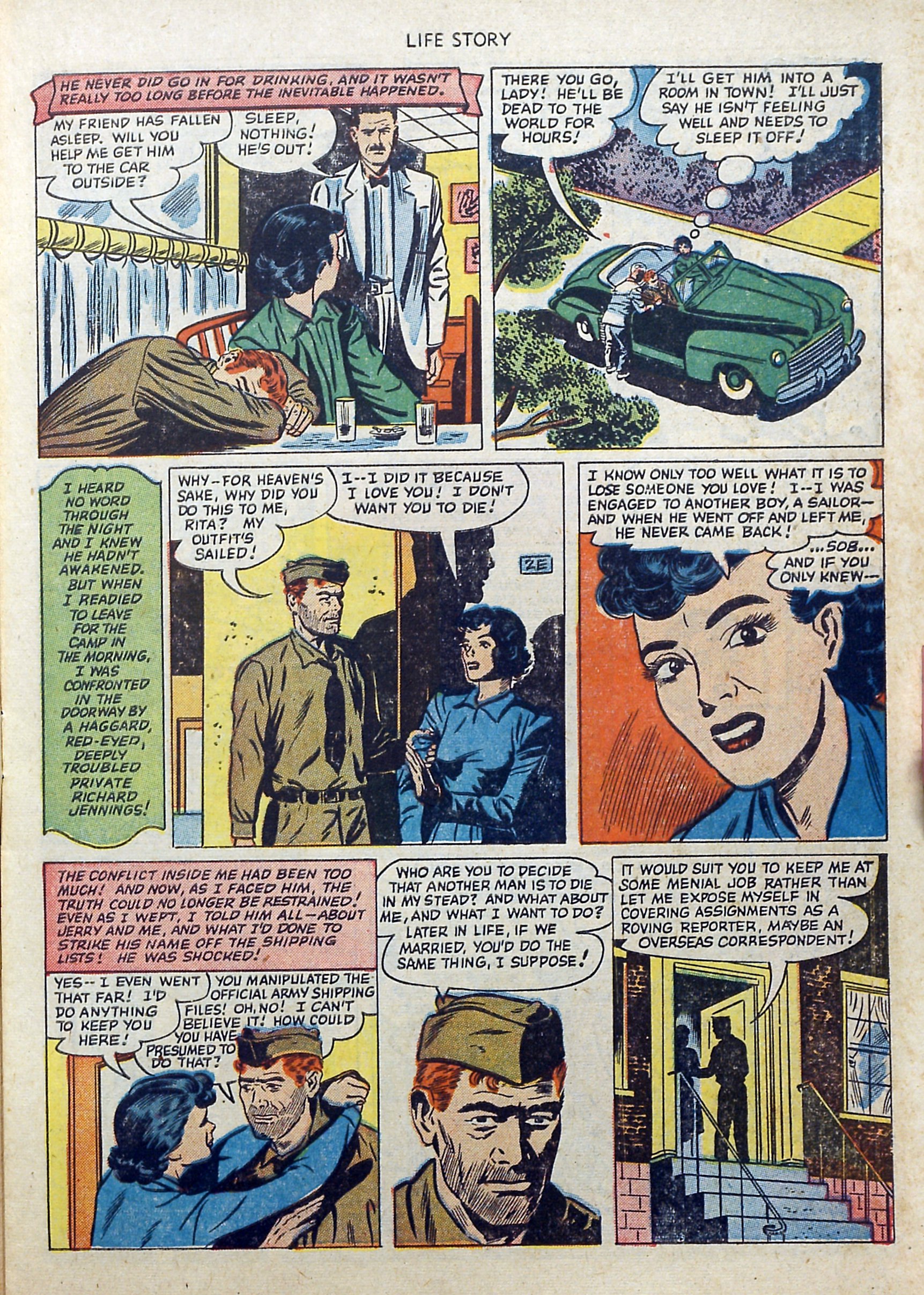 Read online Life Story comic -  Issue #34 - 11