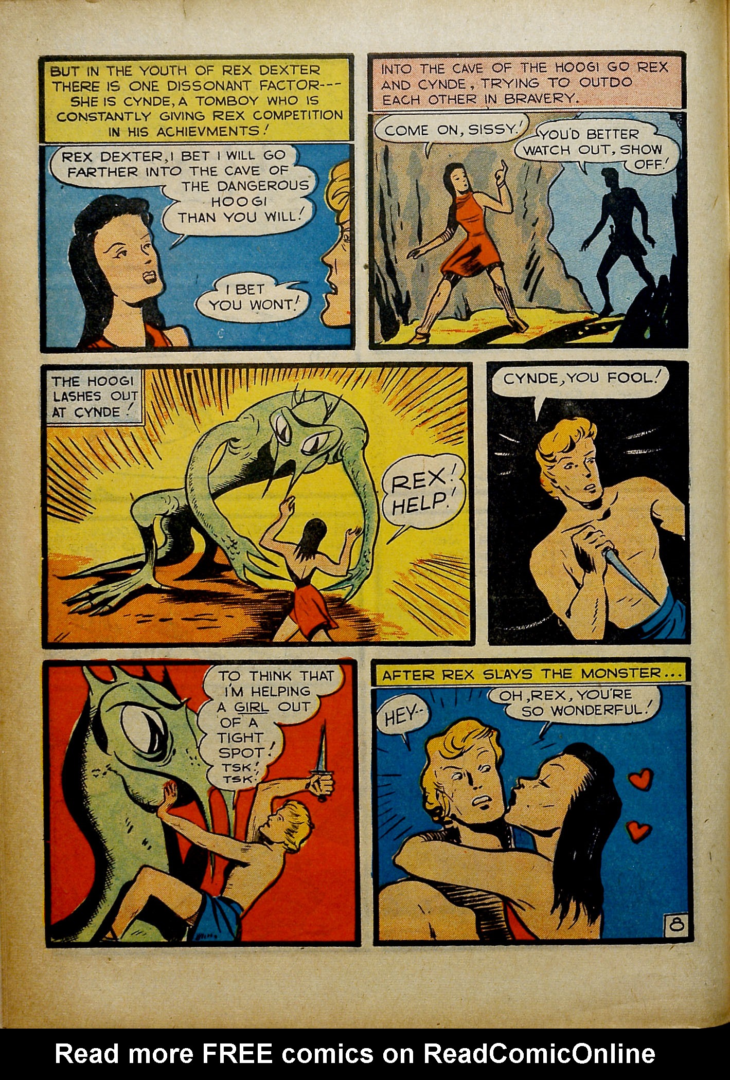 Read online Rex Dexter of Mars comic -  Issue # Full - 10