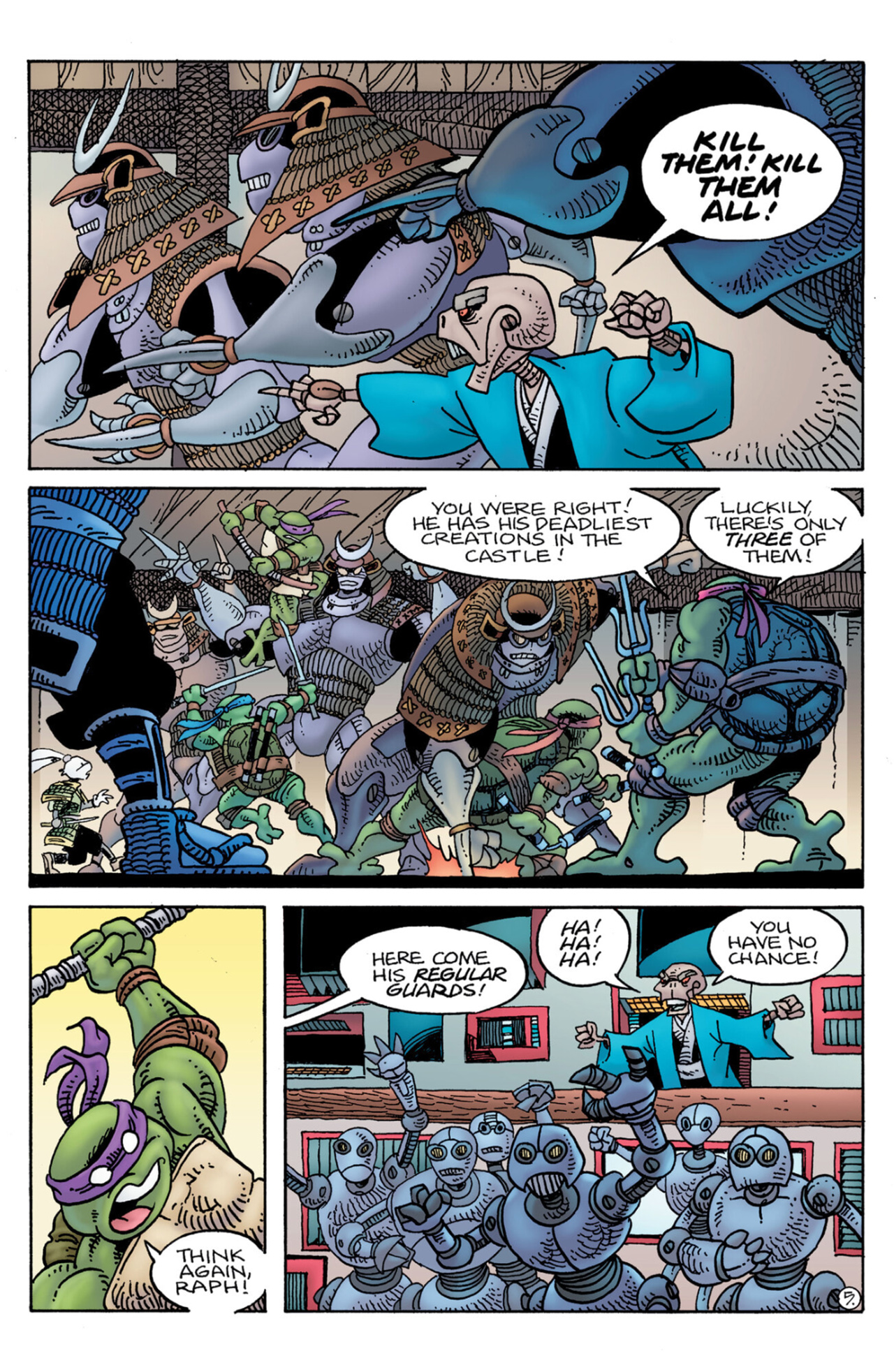 Read online Teenage Mutant Ninja Turtles/Usagi Yojimbo: WhereWhen comic -  Issue #5 - 7