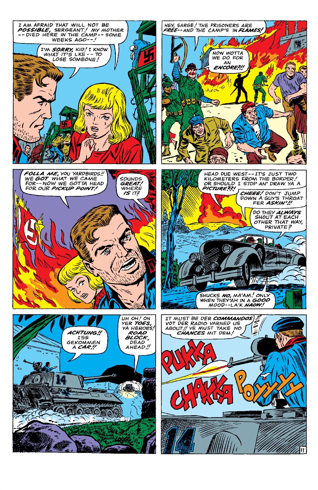 Read online Sgt. Fury Epic Collection: The Howling Commandos comic -  Issue #Sgt. Fury Epic Collection Berlin Breakout (Part 1) - 37