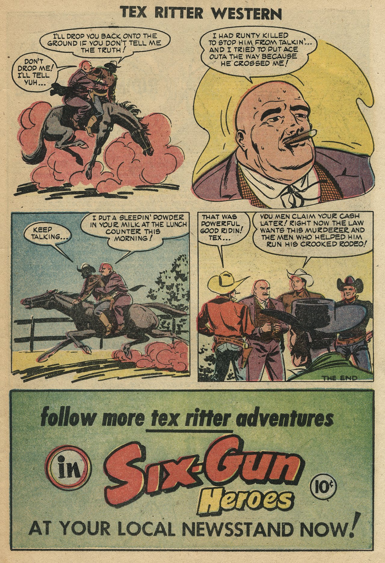 Read online Tex Ritter Western comic -  Issue #21 - 15