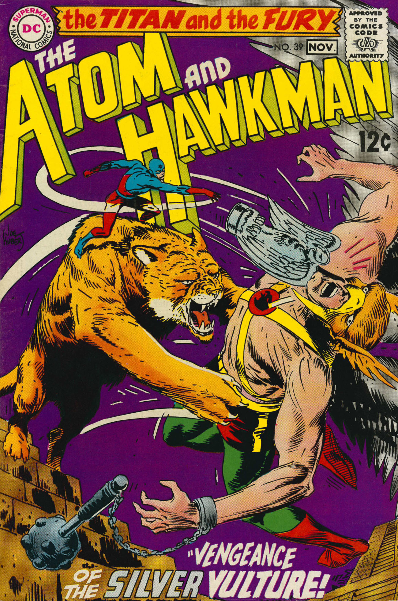 Read online The Atom and Hawkman comic -  Issue #39 - 1