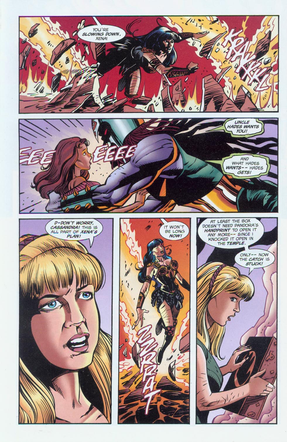 Read online Xena: Warrior Princess vs Callisto comic -  Issue #3 - 10