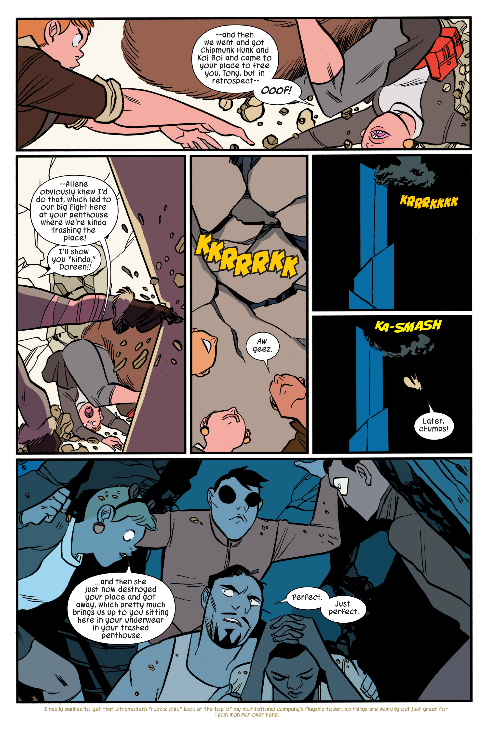 Read online The Unbeatable Squirrel Girl Beats Up the Marvel Universe comic -  Issue # TPB - 53