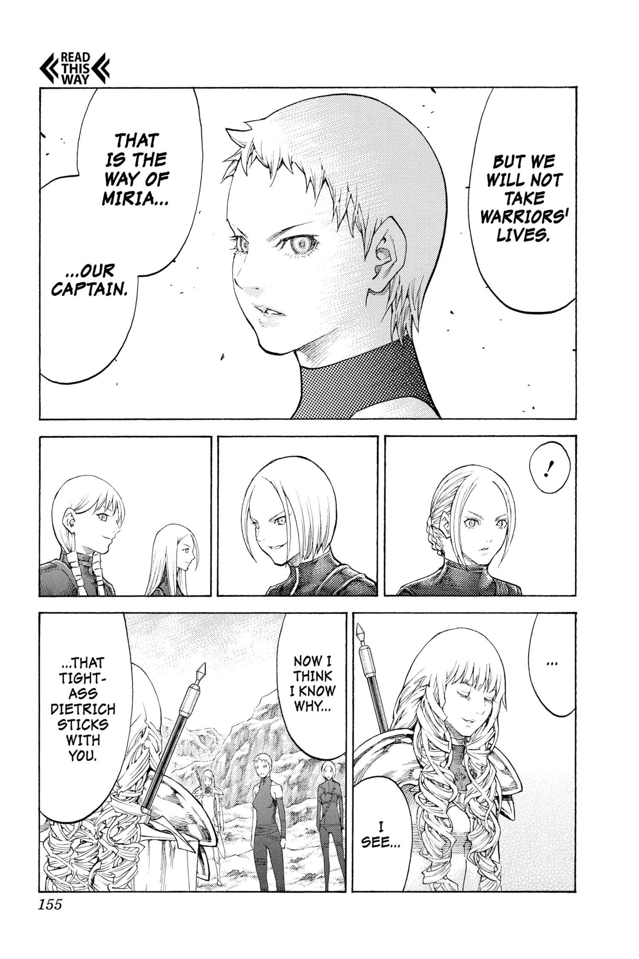 Read online Claymore comic -  Issue #20 - 148