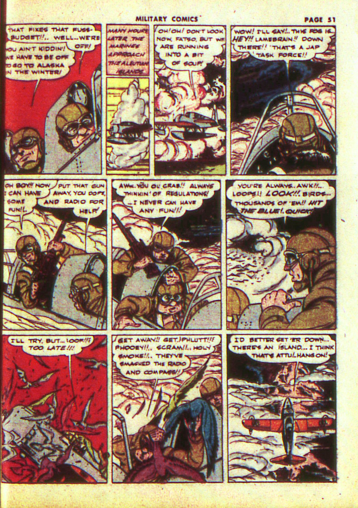 Read online Military Comics comic -  Issue #13 - 53