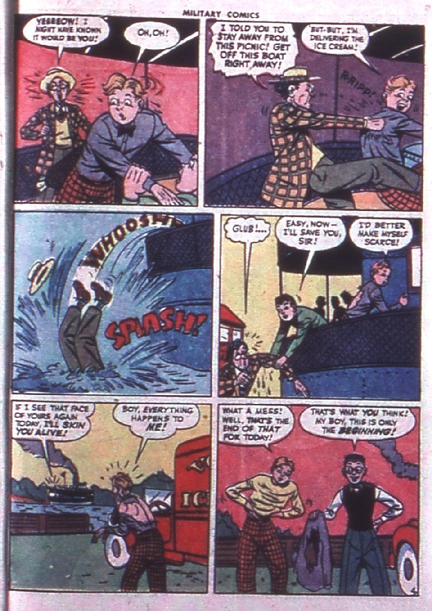 Read online Military Comics comic -  Issue #39 - 45
