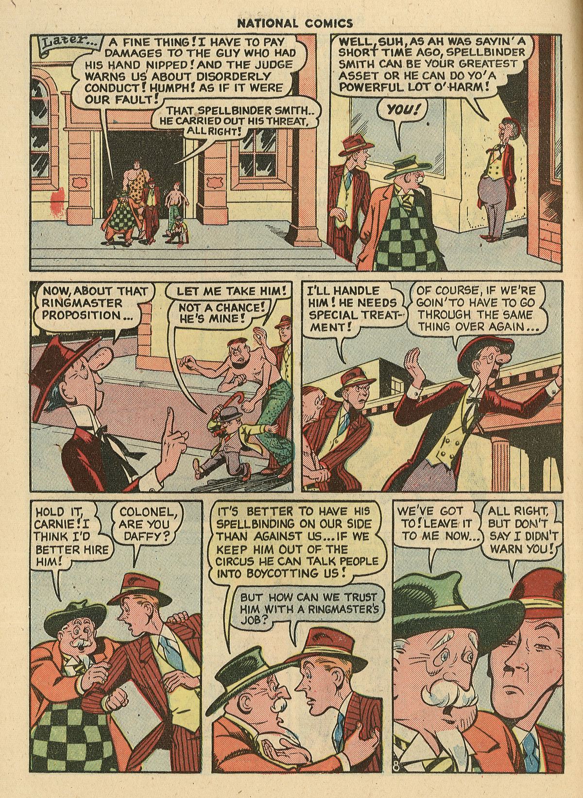 Read online National Comics comic -  Issue #71 - 10