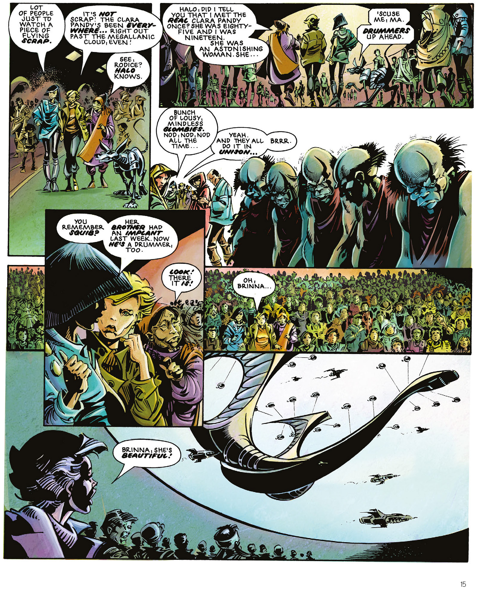 Read online The Ballad of Halo Jones: Full Colour Omnibus Edition comic -  Issue # TPB (Part 1) - 17