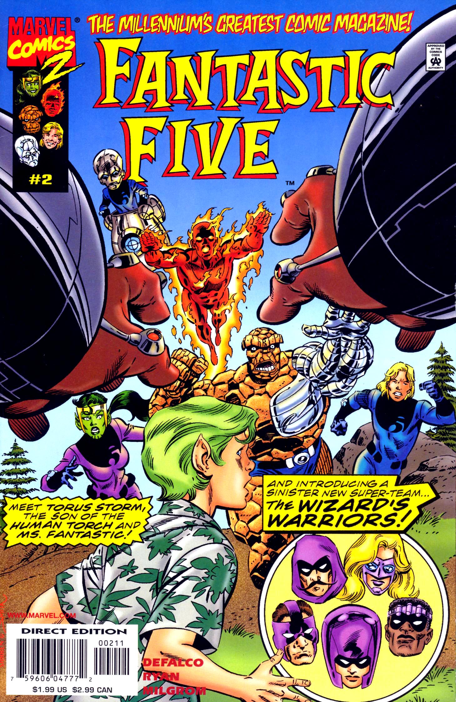 Read online Fantastic Five comic -  Issue #2 - 1