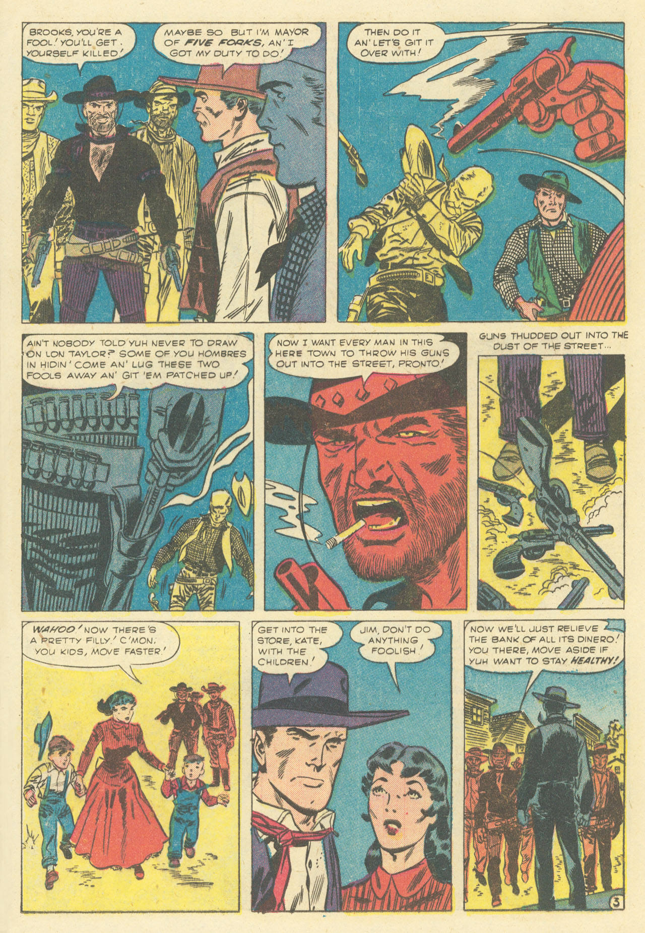 Read online Two Gun Western comic -  Issue #10 - 12