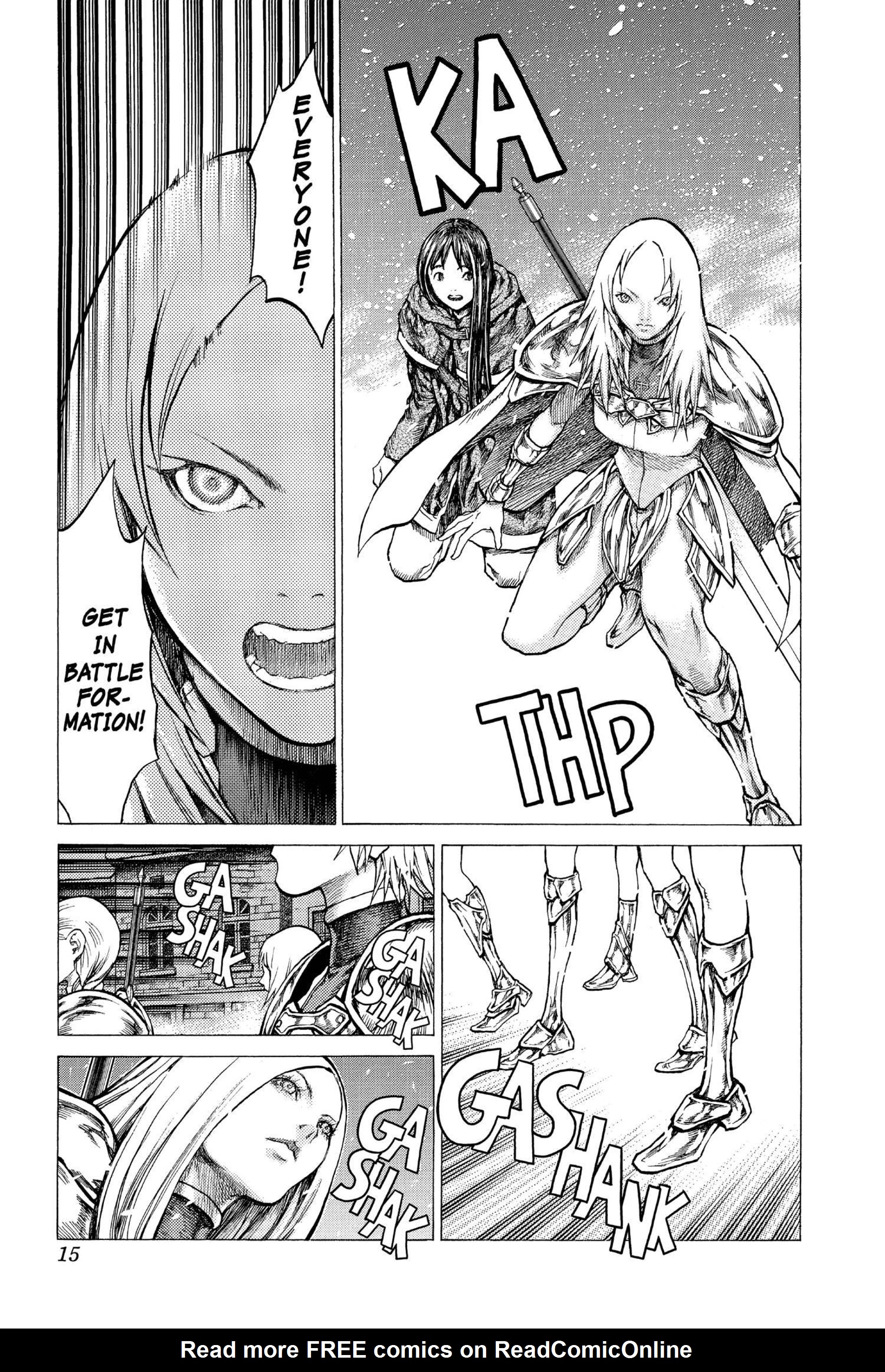 Read online Claymore comic -  Issue #10 - 15