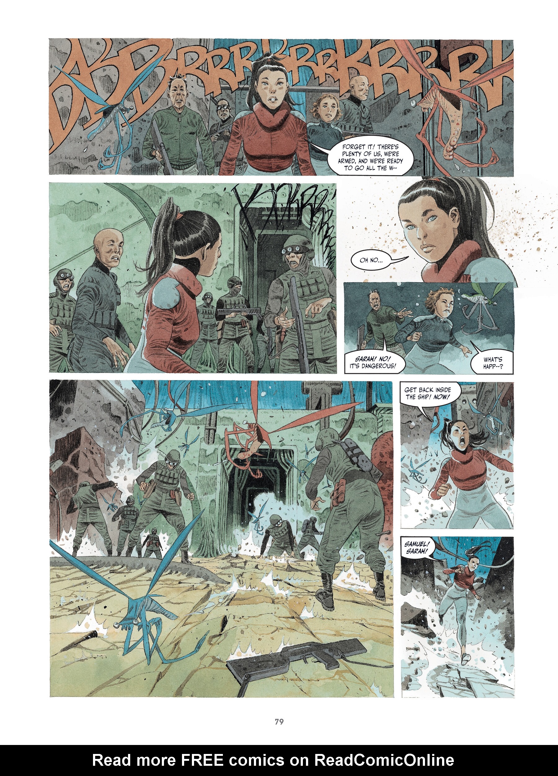 Read online Project ARKA: Into the Dark Unknown comic -  Issue # TPB - 80