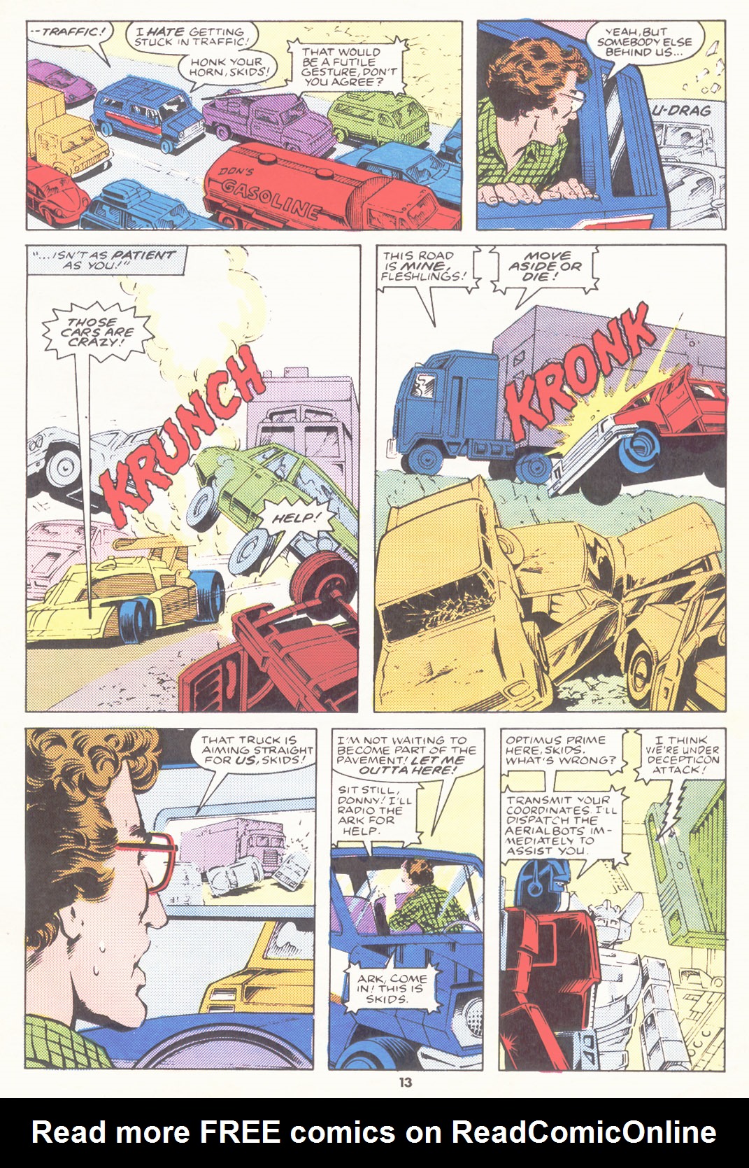 Read online The Transformers (UK) comic -  Issue #91 - 13