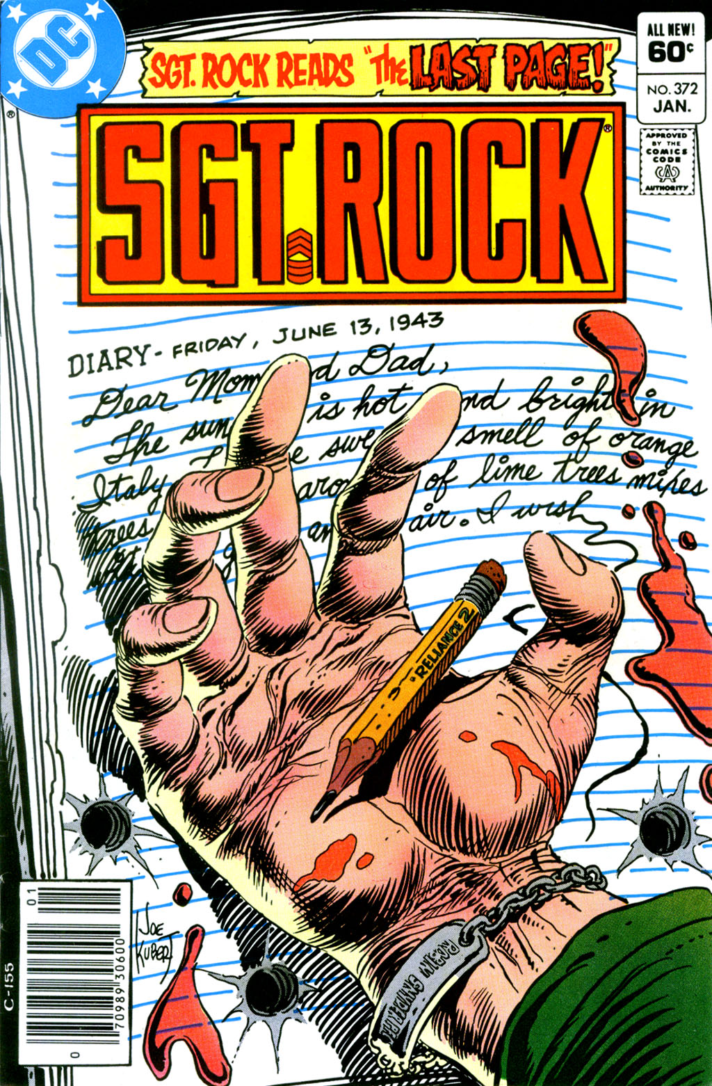 Read online Sgt. Rock comic -  Issue #372 - 1