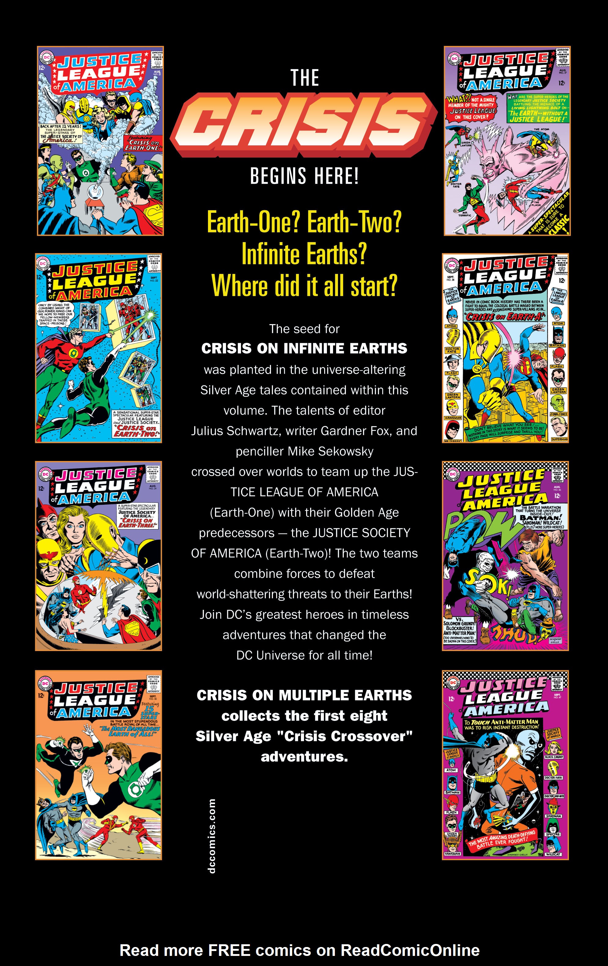 Read online Crisis on Multiple Earths comic -  Issue # TPB 1 - 209