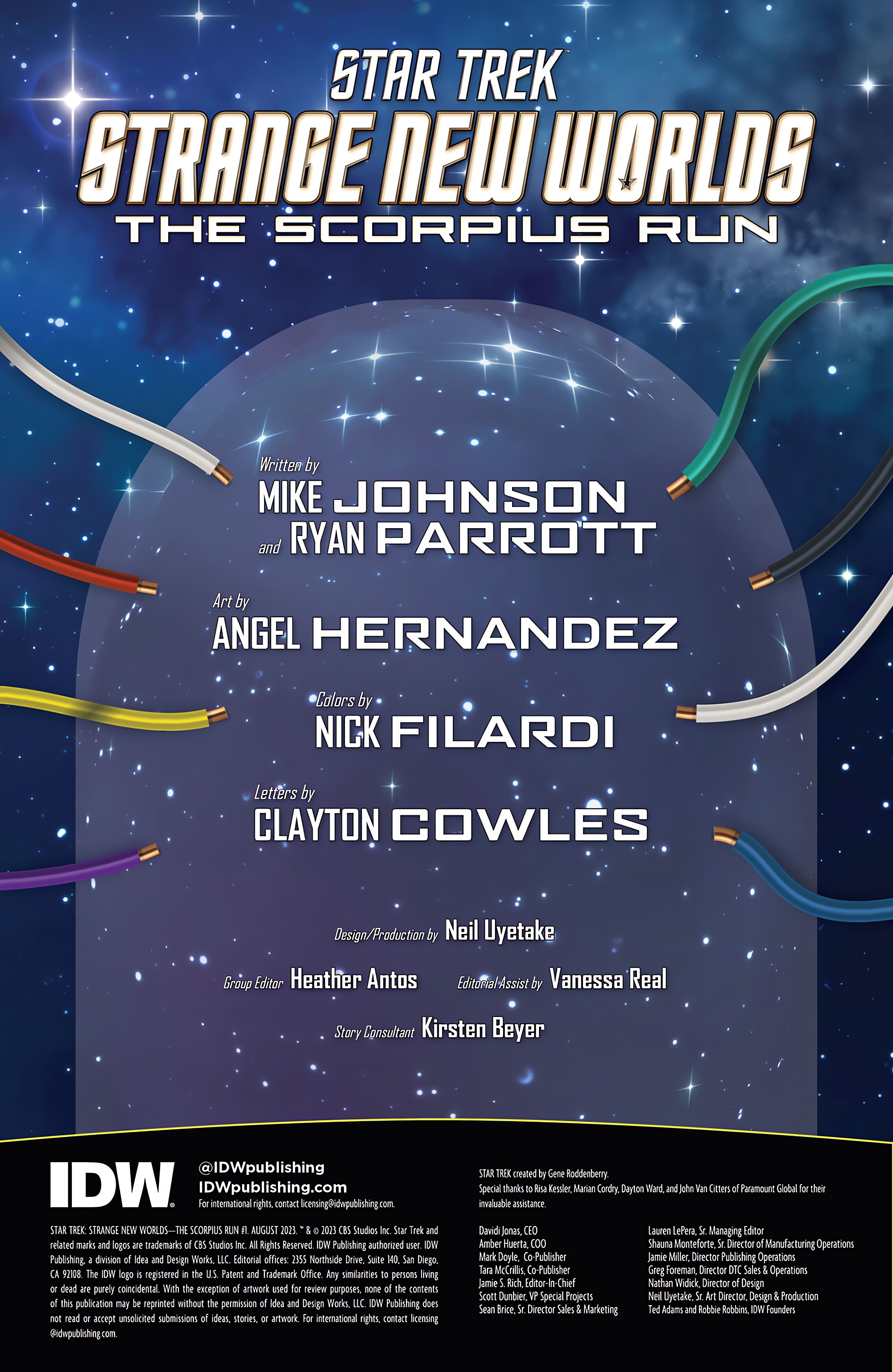 Read online Star Trek: Strange New Worlds - The Scorpius Run comic -  Issue #1 - 2