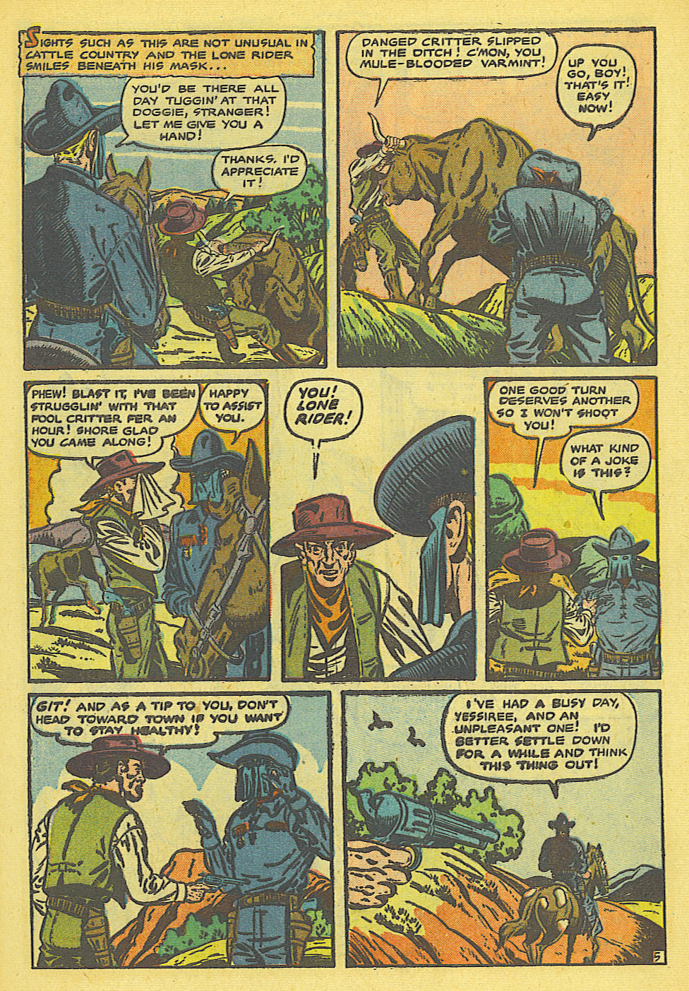 Read online The Lone Rider comic -  Issue #1 - 7