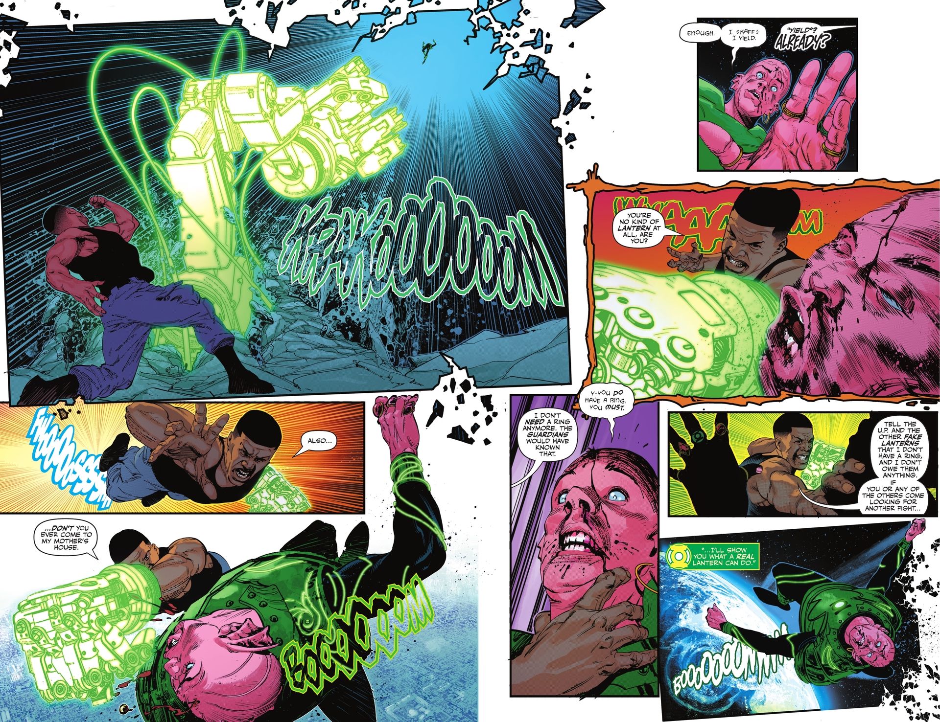 Read online Green Lantern: War Journal comic -  Issue #1 - 15